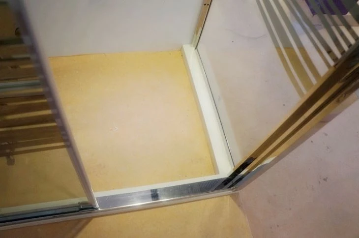 Rectangle Framed Glass Sliding Shower Doors