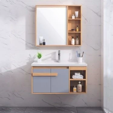 bathroom cabinets with lights